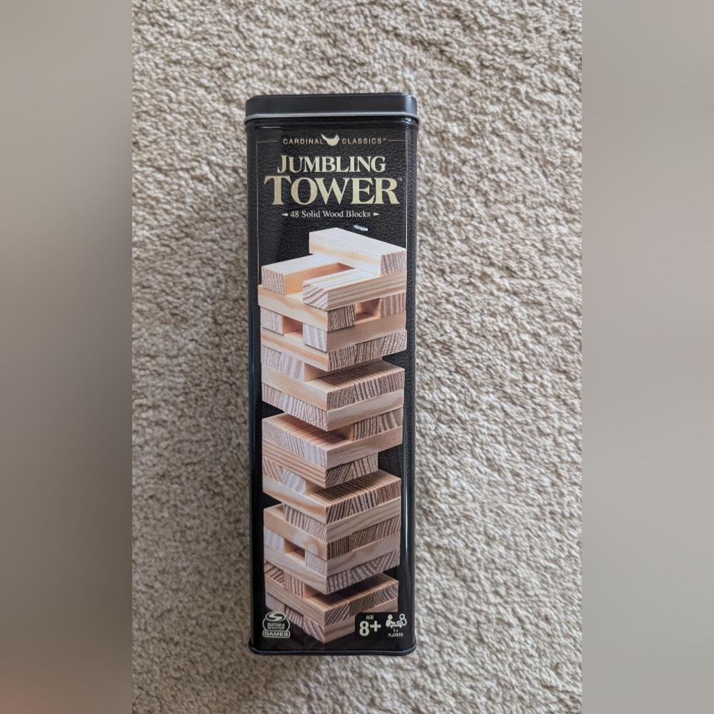 NEW unopened jumbling towers